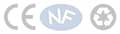 Norme NF, CE, recyclable